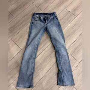Silver Jeans Women's Light Blue Boot Cut Jeans Size 25